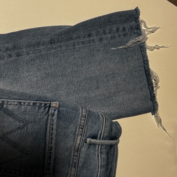 MOTHER The Hustler Ankle Fray "One Last Trip" Size 25 - Picture 6 of 11